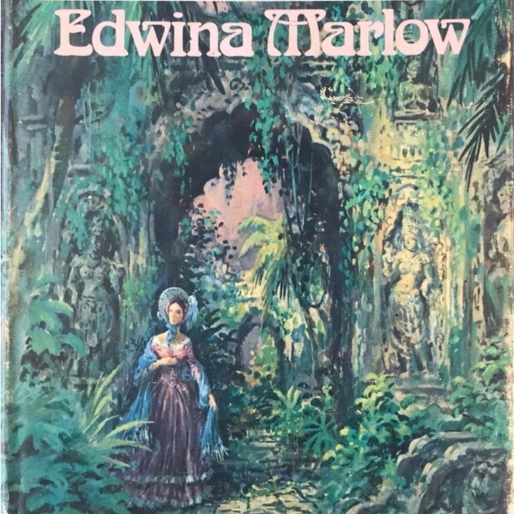 70’s Gothic Vintage Hardcover Danger at Dahlkari by Edwina Marlow